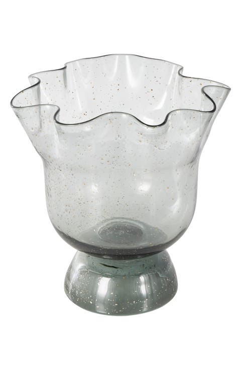 Speckled Glass Vase