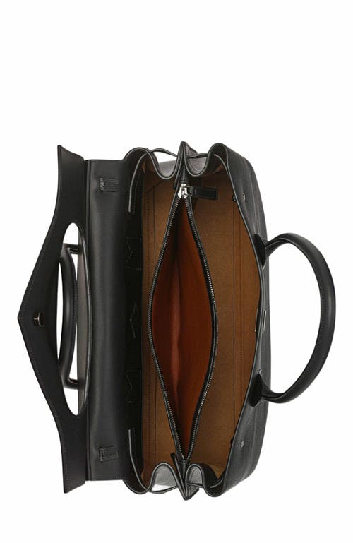 Mcm Soft Diamond Tote In Black