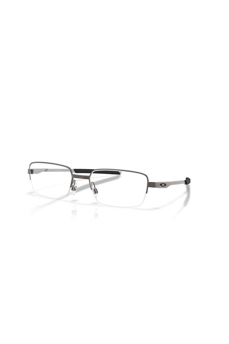 57mm Rectangle optical glasses, Main, color, Grey