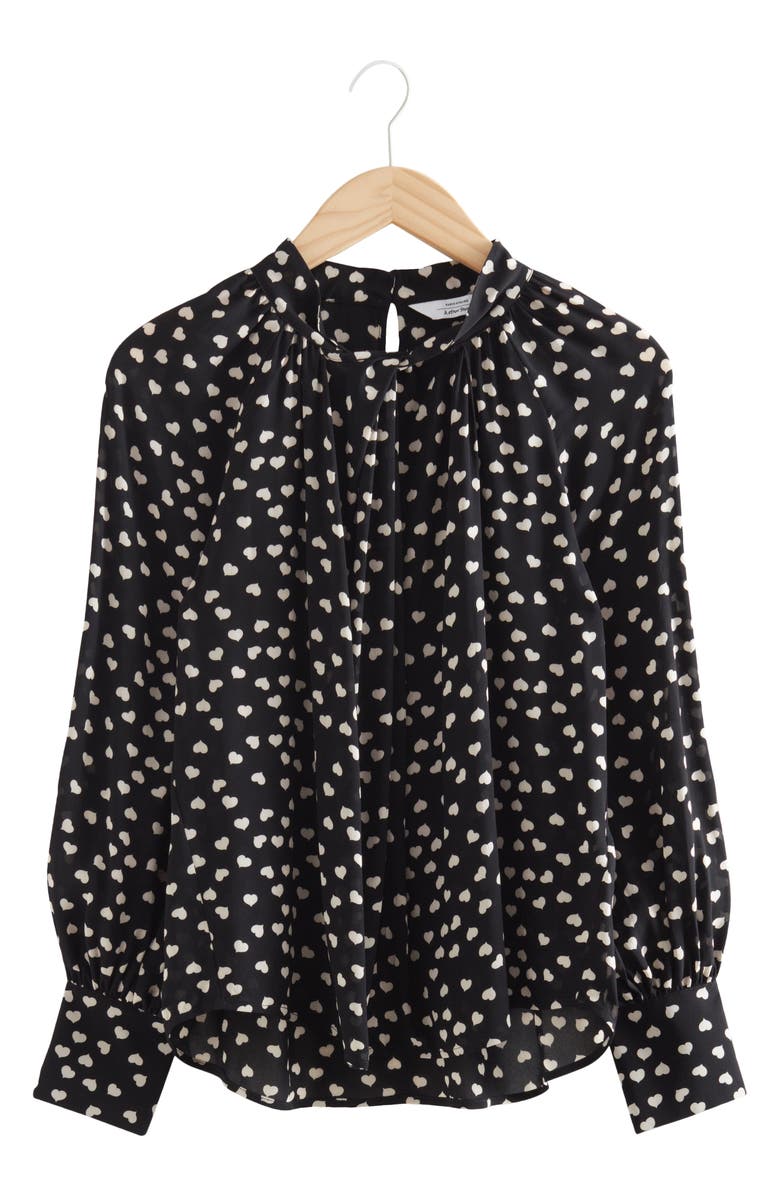 & Other Stories Print Blouse, Alternate, color,
