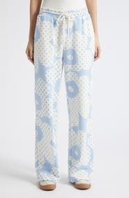 Marimekko Varet Uniko Kiski Flower Polka Dot Pants