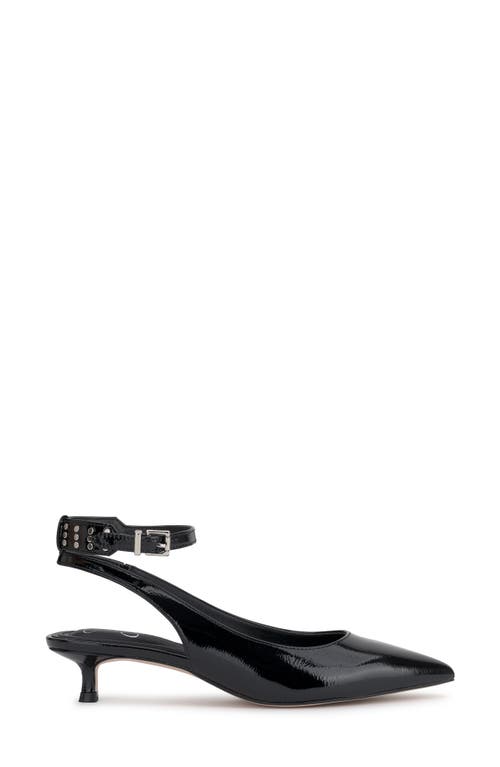 Jessica Simpson Vellana Ankle Strap Pointed Toe Kitten Heel Pump