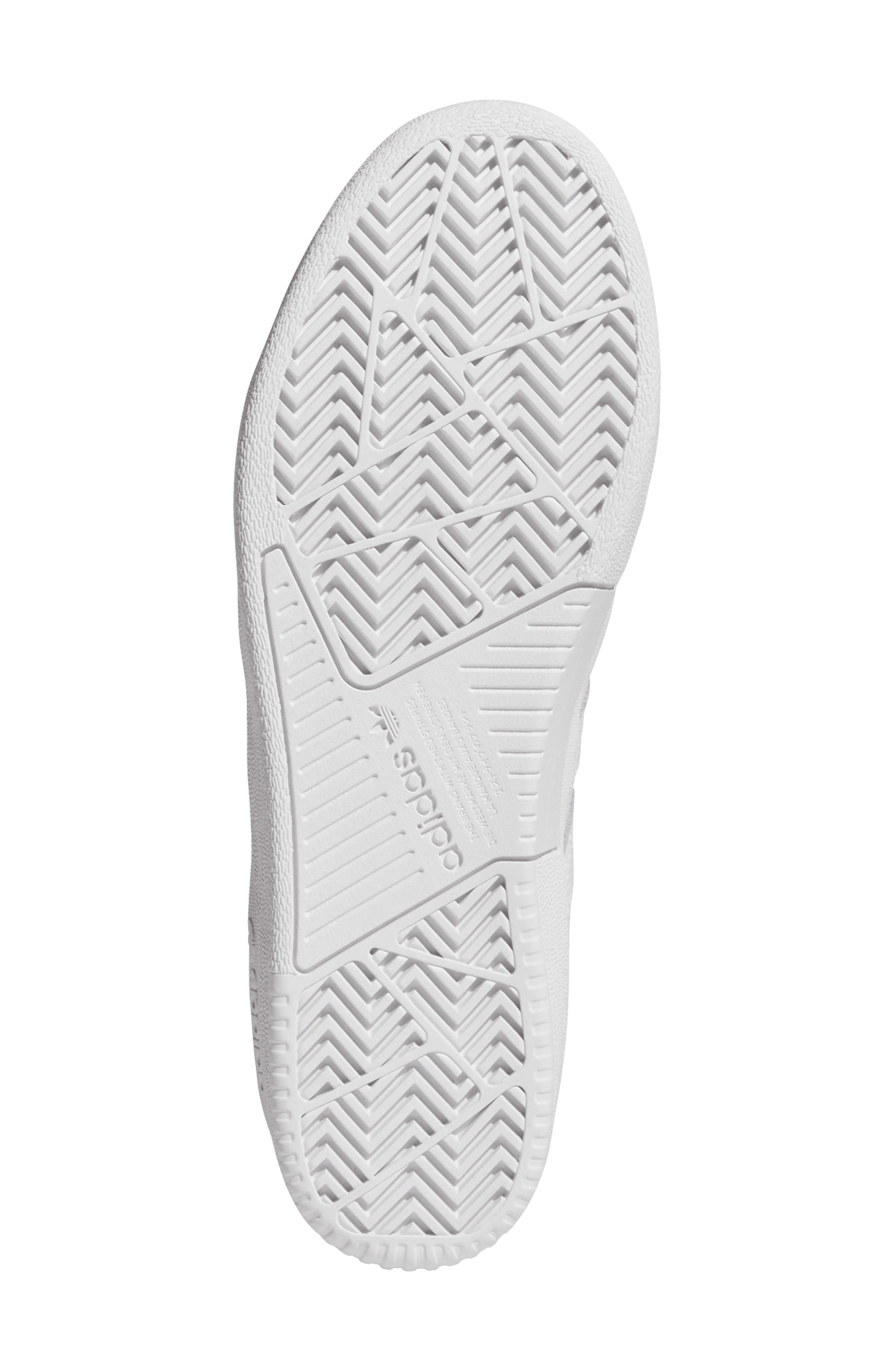 adidas Tyshawn Skateboarding Sneaker, Alternate, color, White/ Bluebird/ Gold