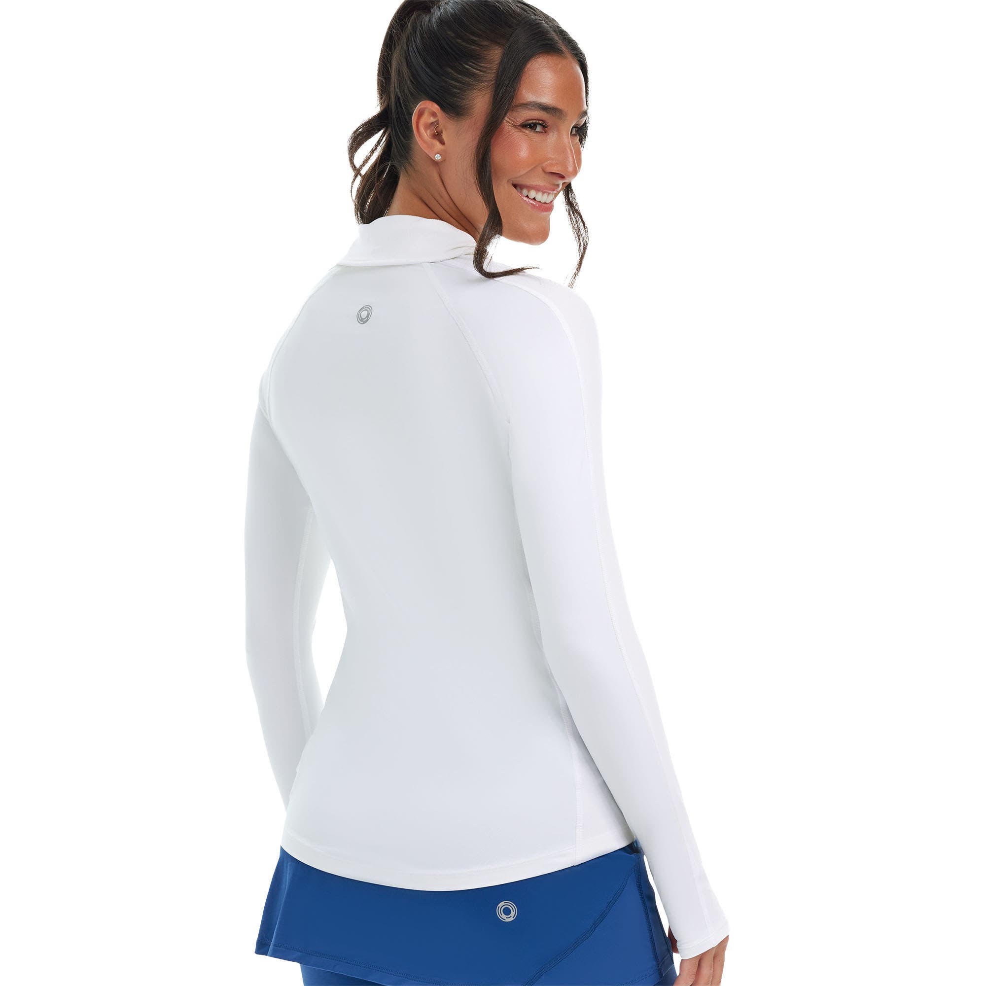 Women's Quarter Zip Polo Shirt - image 2