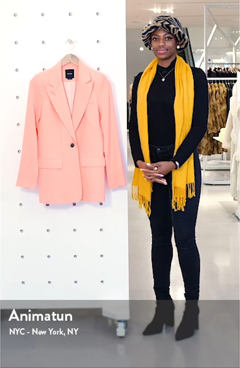 Wool Crepe Blazer, sales video thumbnail