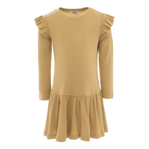 Modal Ruffle Dress (Baby, Toddler & Little Kid)