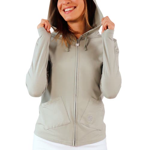 Uv Skinz Everyday Hooded Jacket In Agave