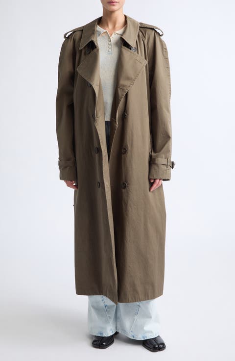 Double Breasted Trench Coat