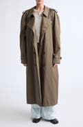 Maison Margiela Double Breasted Trench Coat