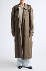 Maison Margiela Double Breasted Trench Coat