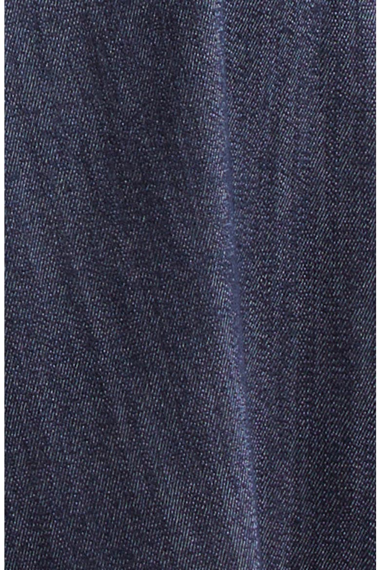 Zelda High-Low Sleeveless Denim Dress, Alternate, color, INDIGO
