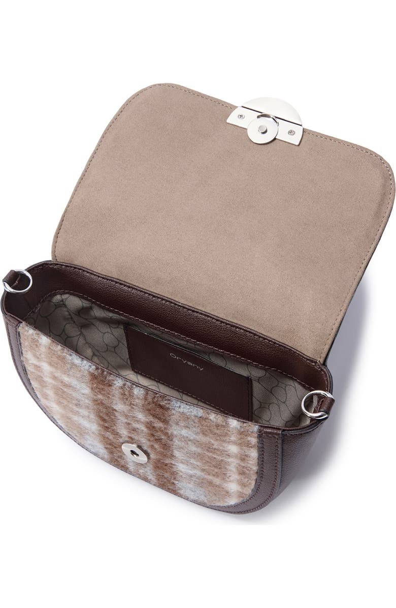 Oryany Lottie Check Crossbody Bag, Alternate, color, Brown