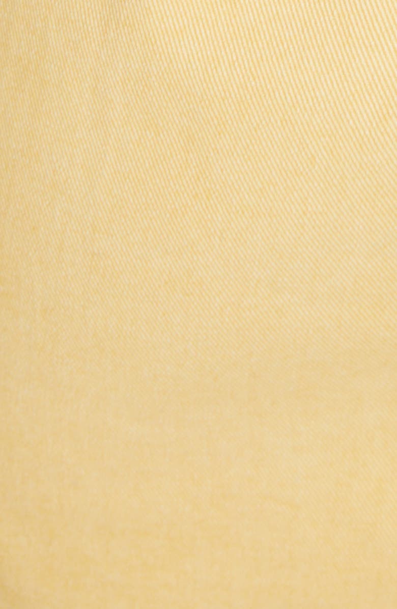 Isabel Marant Nina Open Back Denim Minidress, Alternate, color,