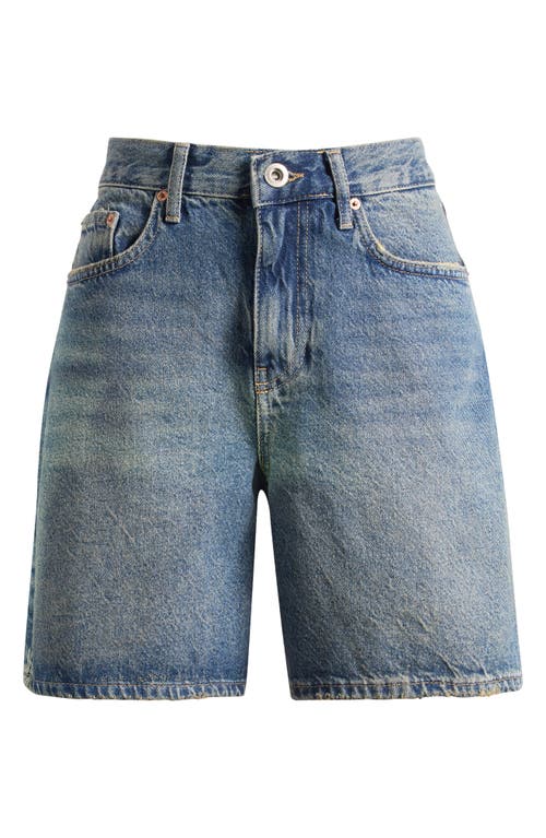 BDG URBAN OUTFITTERS BDG URBAN OUTFITTERS HARDEN HIGH WAIST DENIM SHORTS