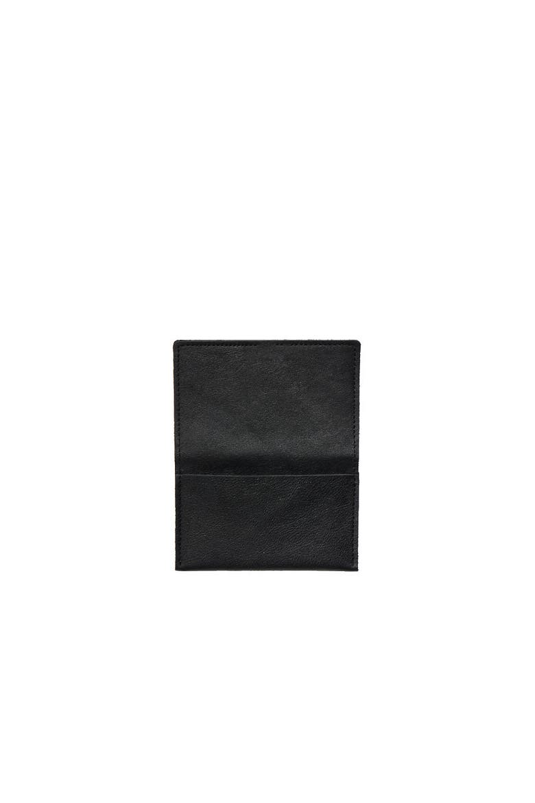 Leather Card Case, Alternate, color, Black