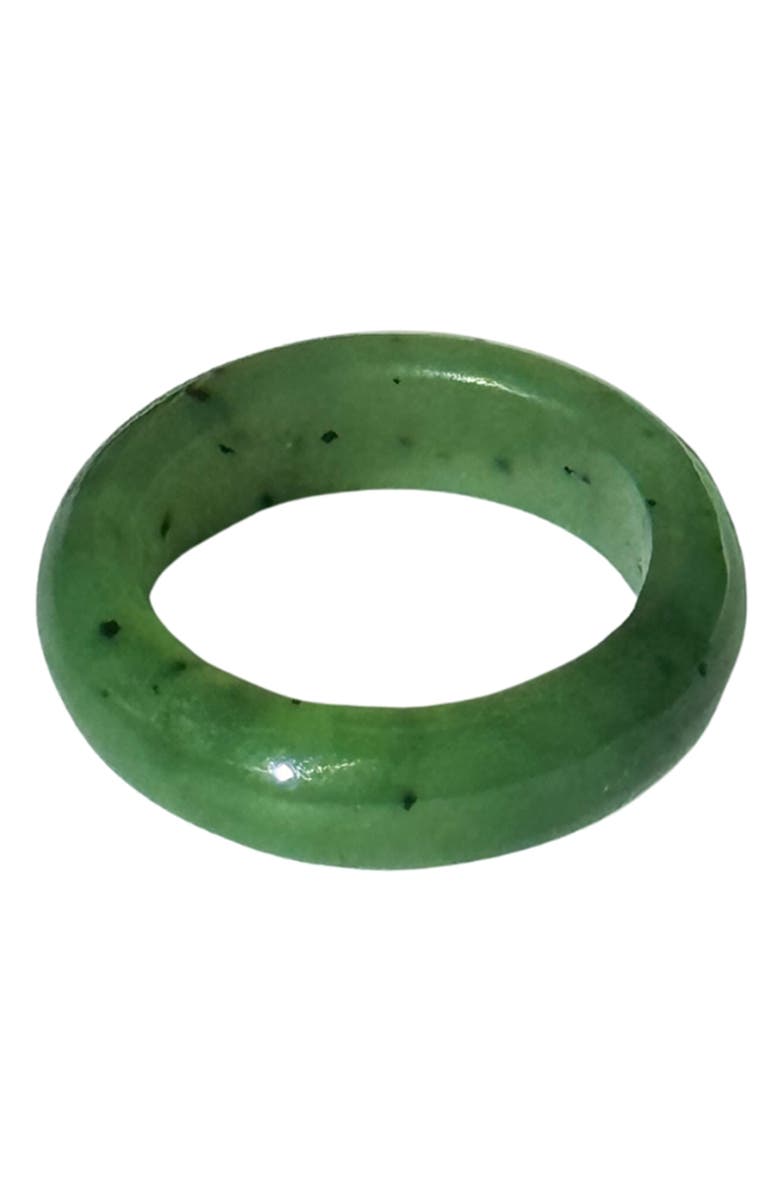 seree Evergreen  Green Jade Ring, Main, color, Green