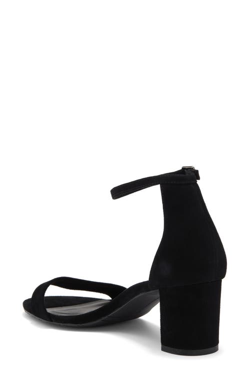 Vaneli Meryn Ankle Strap Sandal In Black