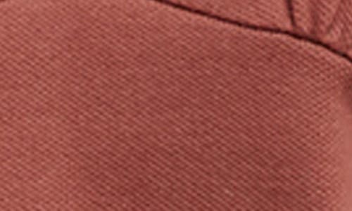 Wishlist Long Sleeve Cotton Underbust Top In Brown