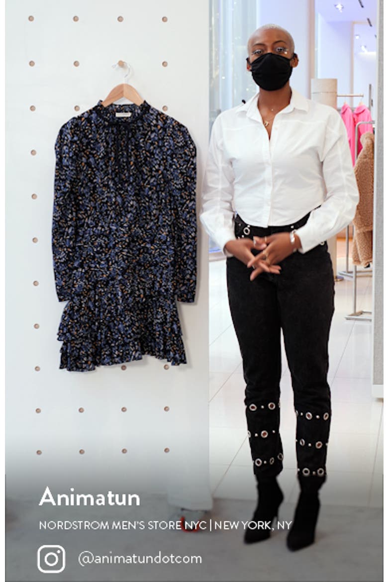 Marielle Floral Long Sleeve Minidress video