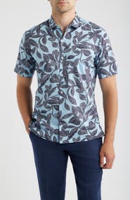 Tori Richard Branching Out Short Sleeve Button-Up Shirt