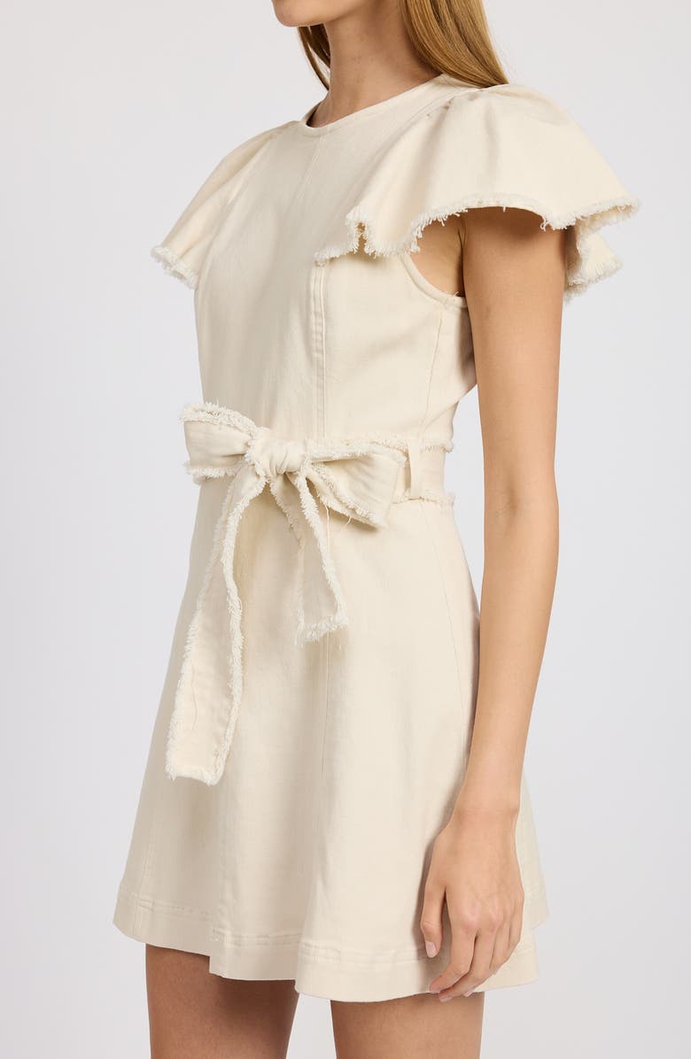 En Saison Gwendolyn Denim Minidress, Alternate, color, 