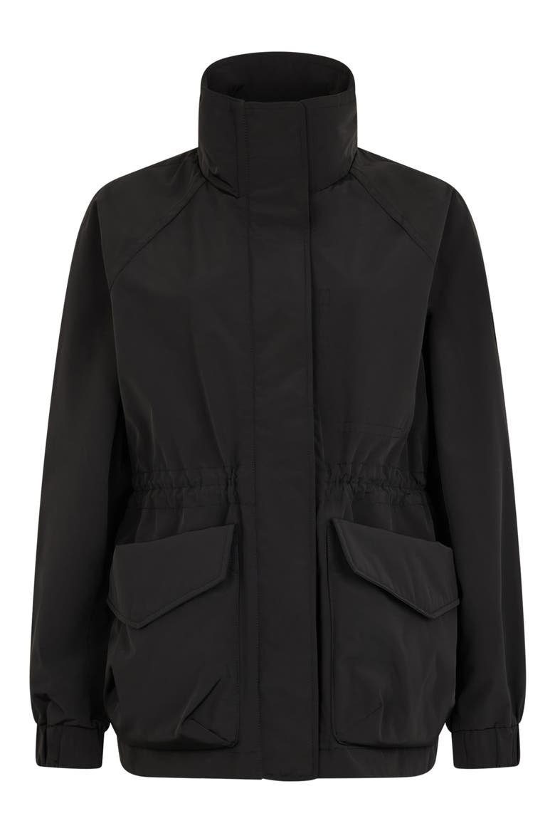 Rosemont Water Repellent Windbreaker, Alternate, color, BLACK