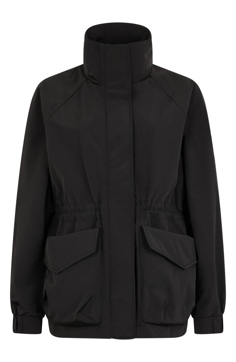 Moose Knuckles Rosemont Water Repellent Windbreaker, Alternate, color, Black