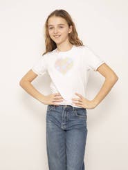 Central Park West Janna Embroidered Heart Tee