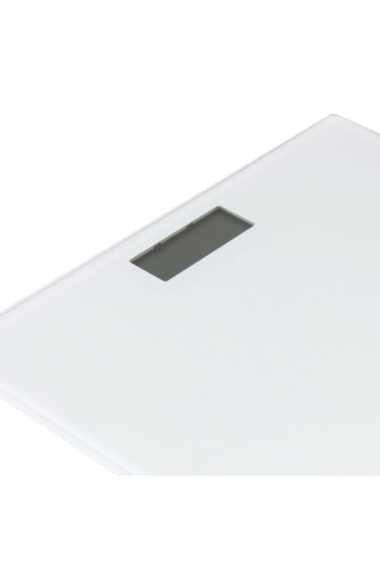 Digital Bathroom Scale With Jumbo LCD Display in White, Alternate, color, White