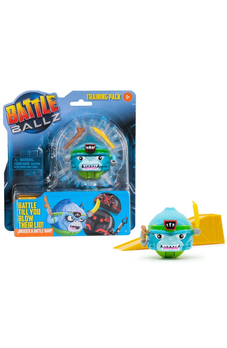 Battle Ballz Training Pack Bruiser Weapon Wielding Toy Gorilla, Alternate, color, Multicolored
