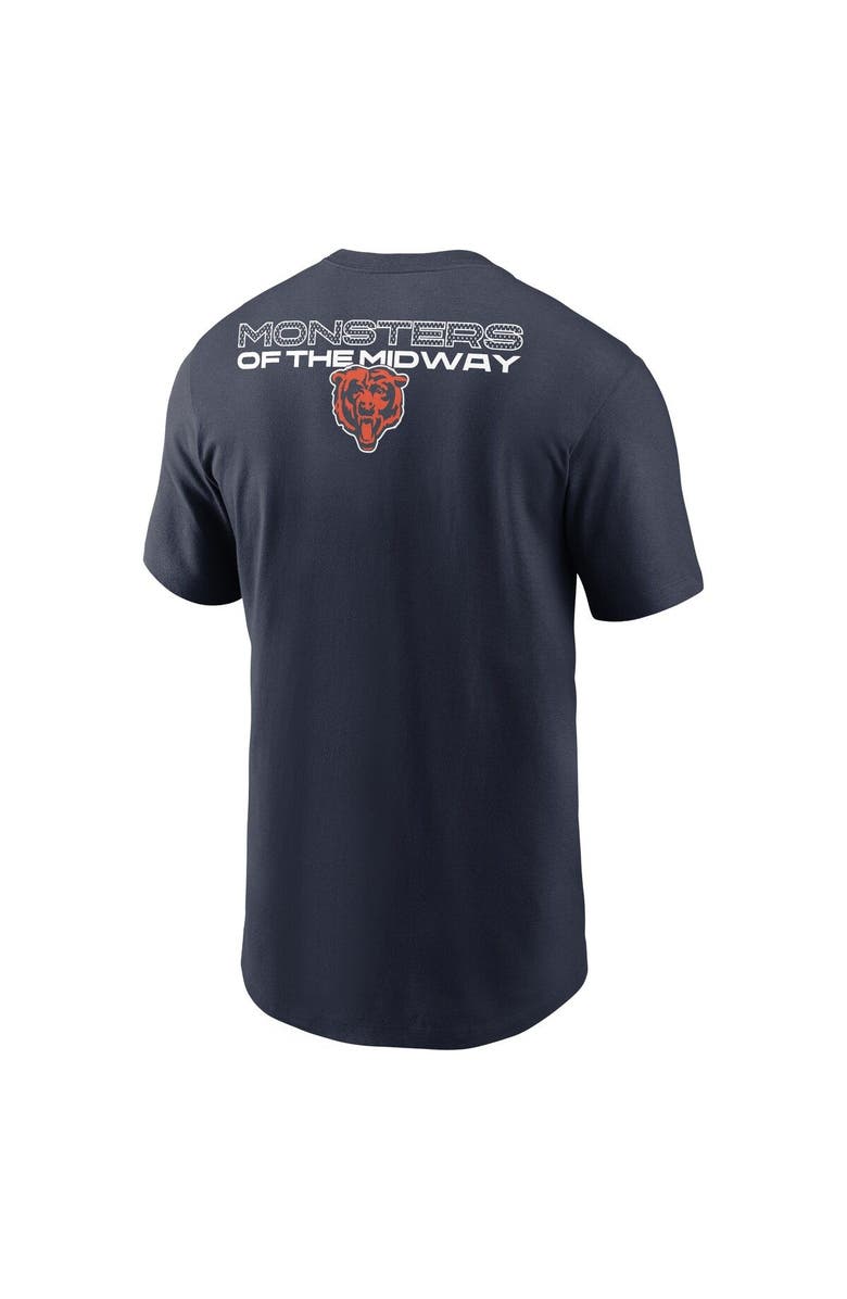Nike Men's Nike Navy Chicago Bears Local Phrase T-Shirt, Alternate, color,