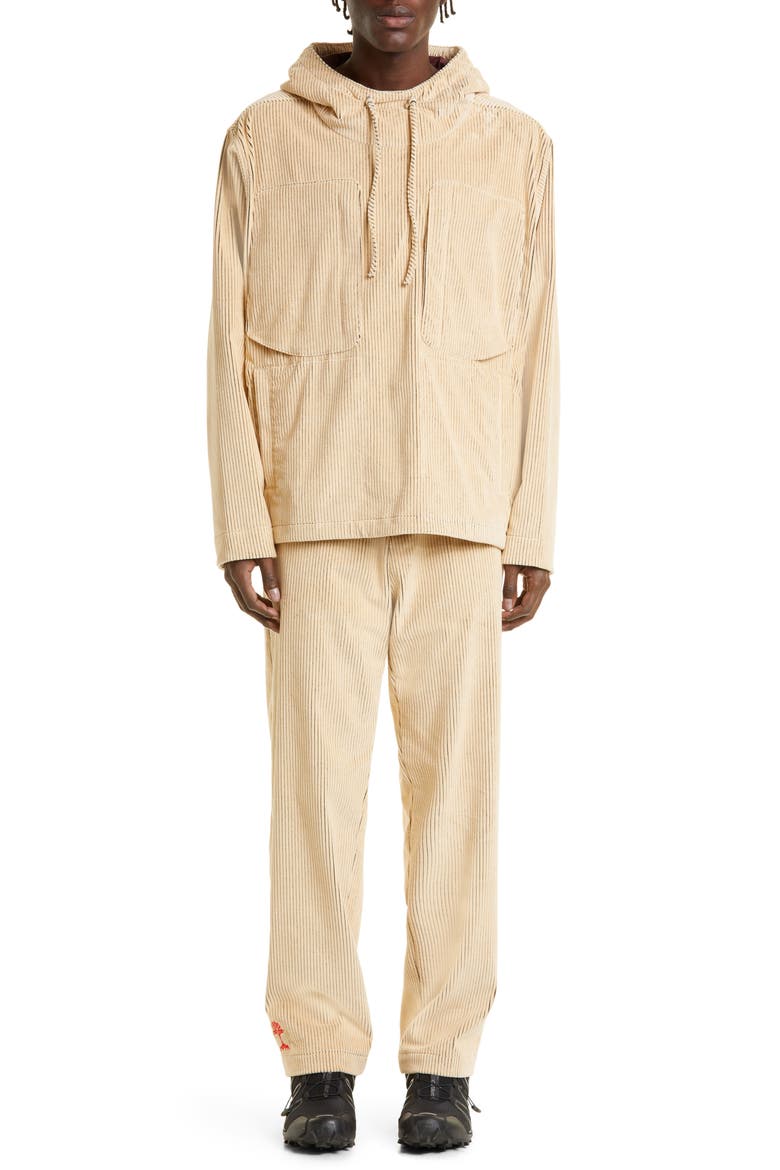 Steinn Corduroy Anorak, Alternate, color, 0956 CHALK STRIPE