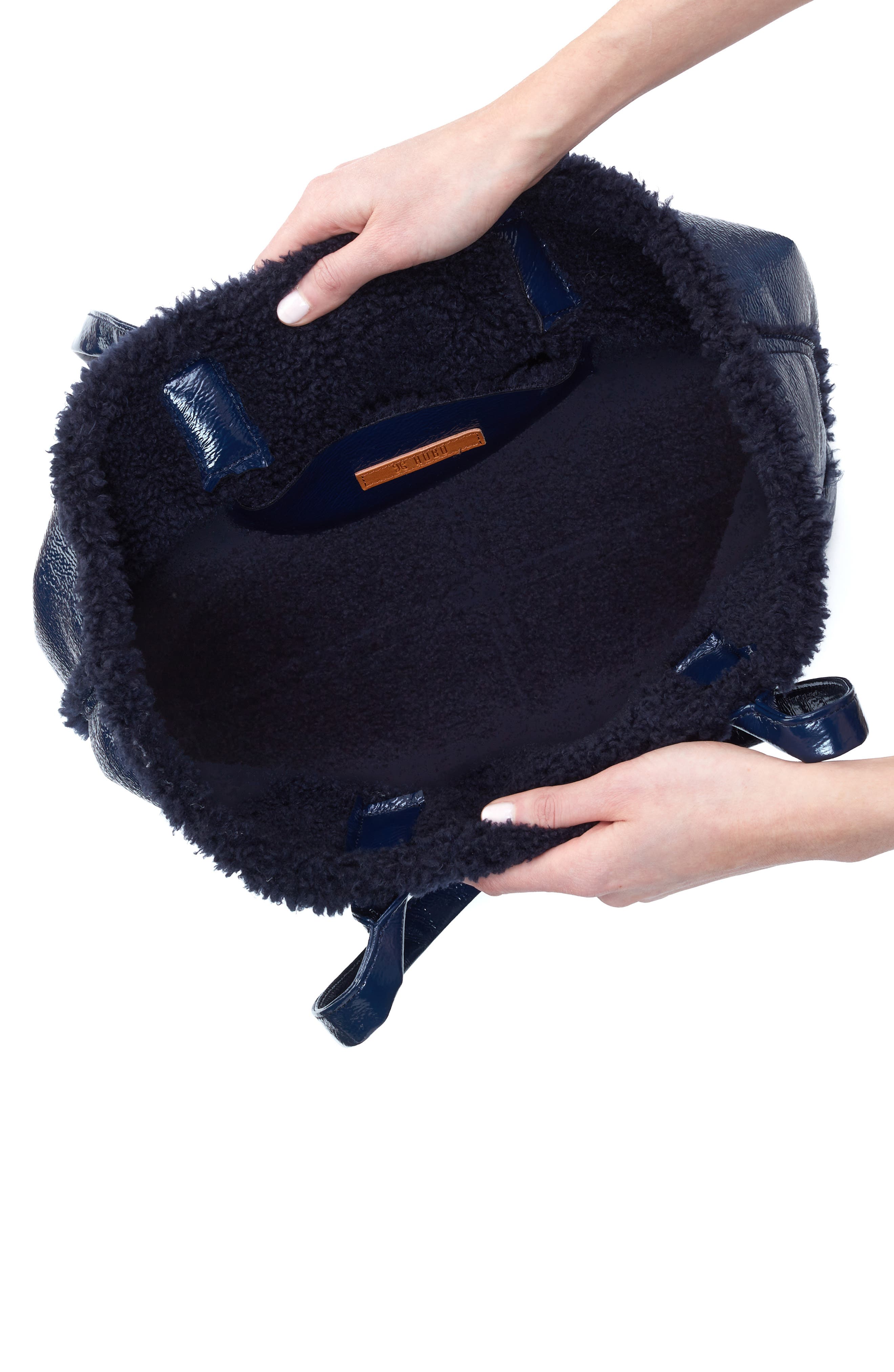 HOBO Faux Leather Shopper Tote, Alternate, color, 