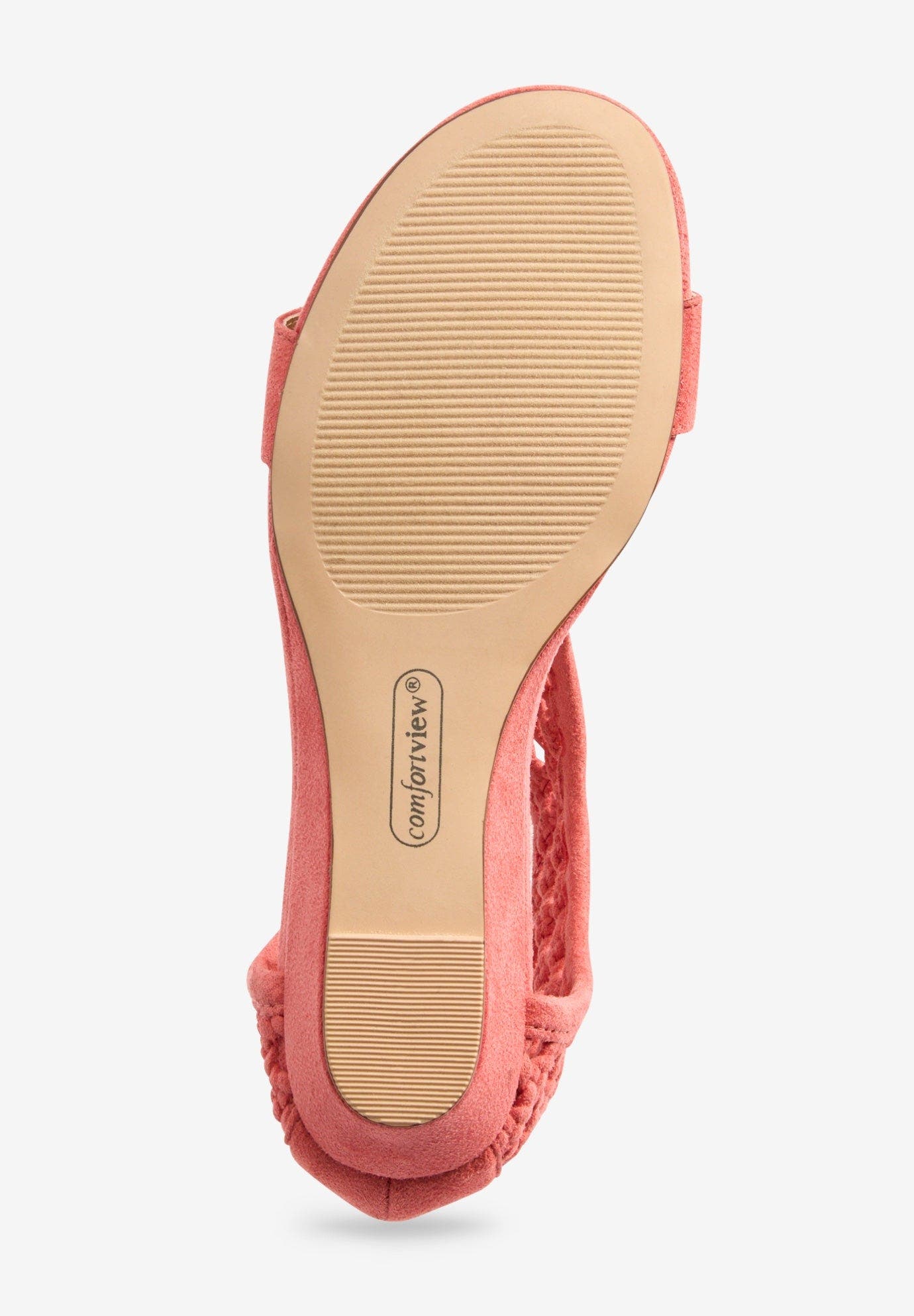 The Harper Sandal, Alternate, color, TEA ROSE