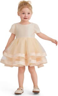 Tulleen Satin Bow Dress