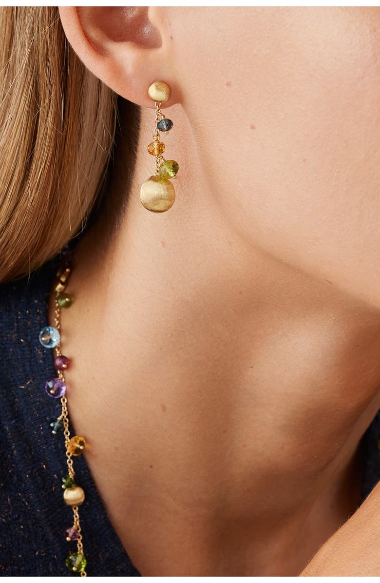 Marco Bicego Africa Drop Earrings, Alternate, color, 18K Yellow Gold