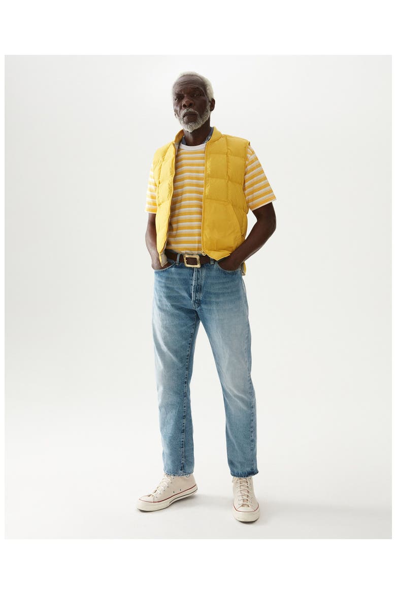 914 Sean Five Pocket Regular Fit Denim Pants, Alternate, color, Bleach Wash