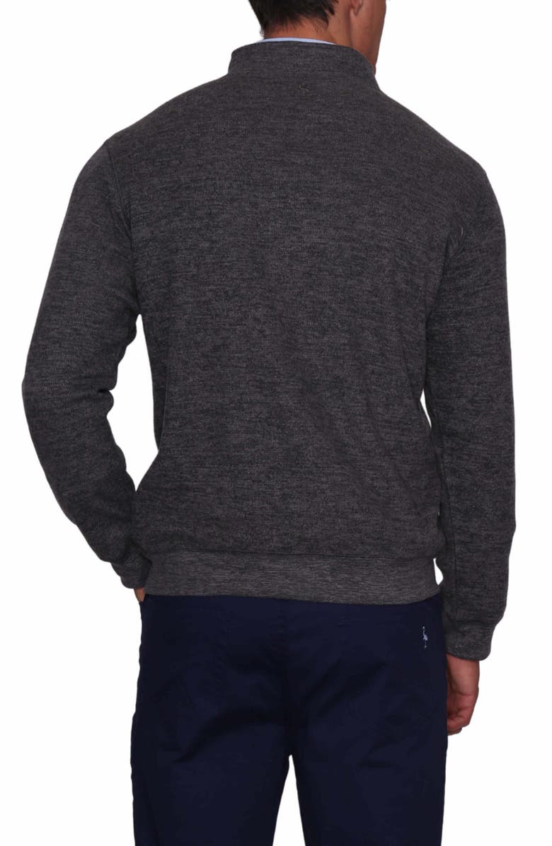 TailorByrd Cozy Quarter Zip Pullover Sweater, Alternate, color, 