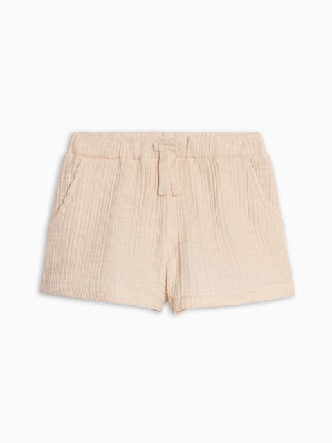 Organic Alden Muslin Shorts (Toddler & Little Kids)