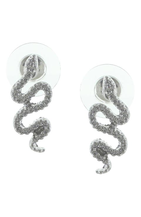 Snake Slither Stud Earrings