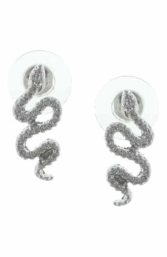 Snake Slither Stud Earrings