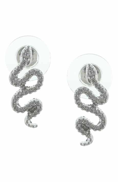 Snake Slither Stud Earrings
