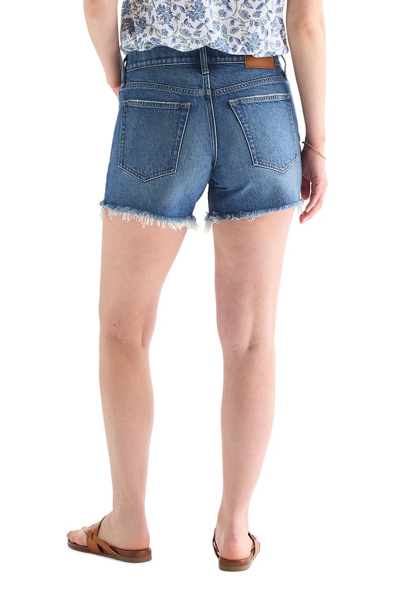 Baggy Denim Shorts, Alternate, color, HERA FRAY