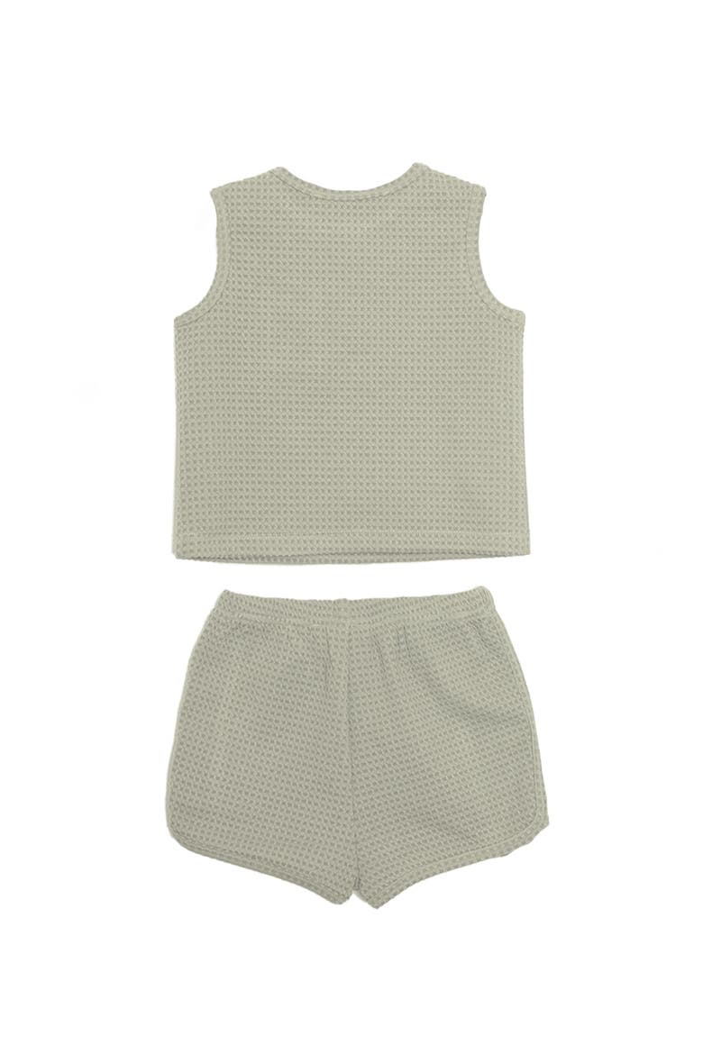 Russell Sleeveless Two Piece Set, Alternate, color, Green