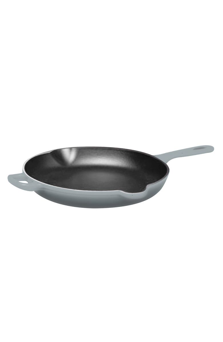 CHANTAL 10 inch Round Cast Iron Skillet, Main, color, Fade Gray