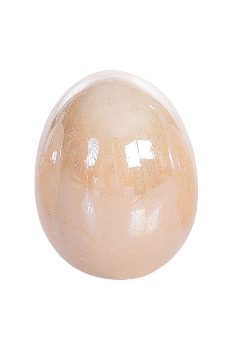 Easter Eggs Set of 3 Small Decorative Figurines 2.5", Alternate, color, Brown