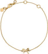 Kate Spade New York mini bow pendant bracelet