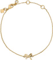 Kate Spade New York mini bow pendant bracelet