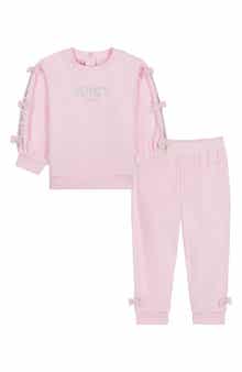 2-Piece Velour Pullover & Pants Set