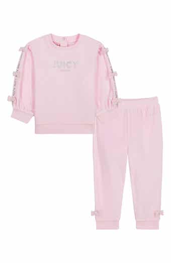 2-Piece Velour Pullover & Pants Set